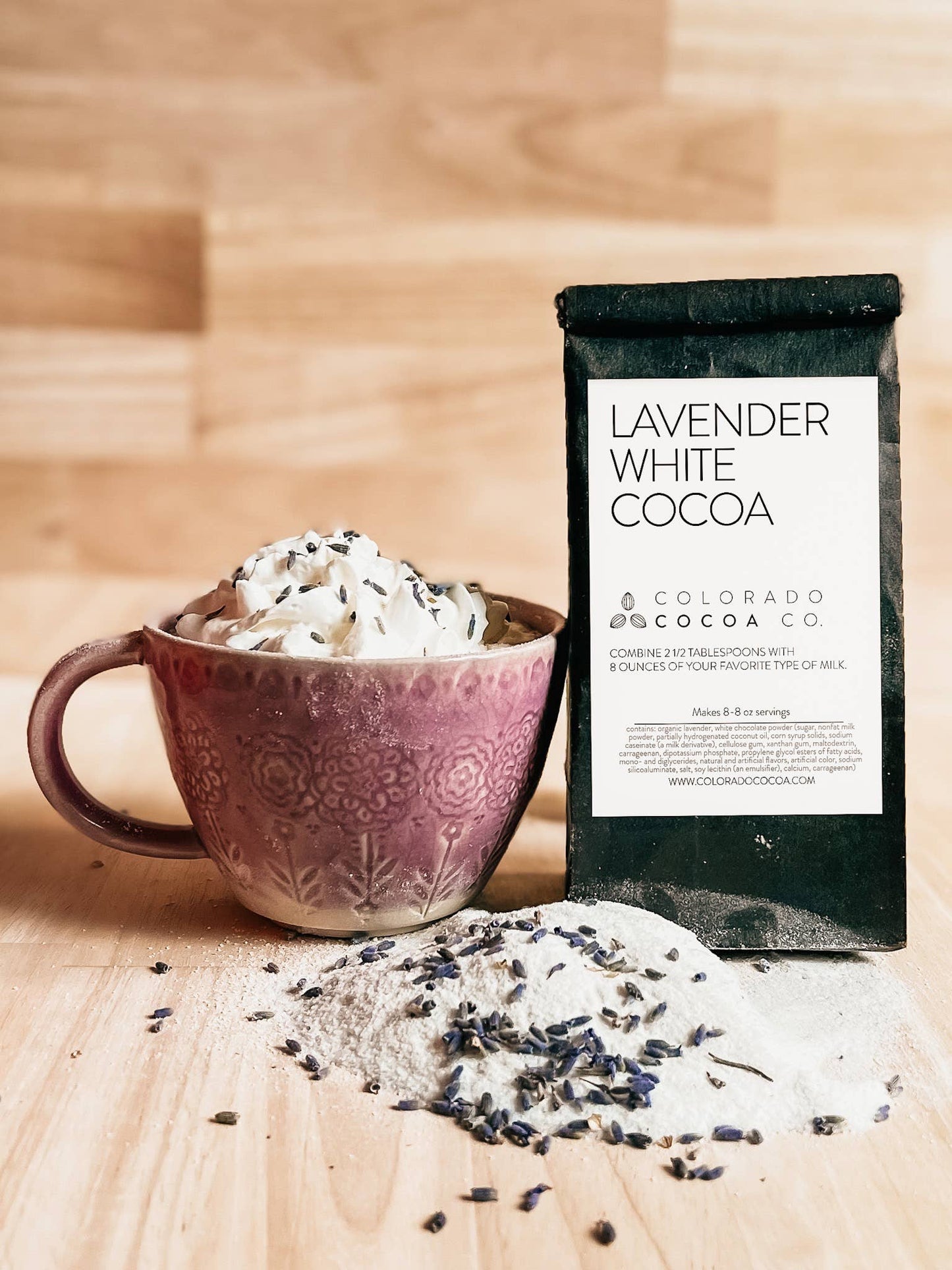 Raspberry White Cocoa