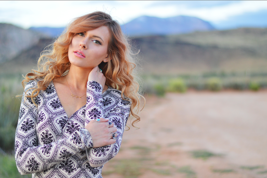 Sterling Silver - Mountain Necklace