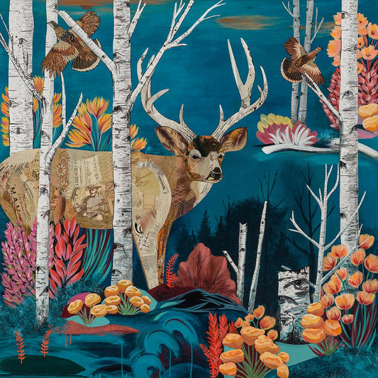 Art Print | Deer Wall Art | BLUE MOUNTAIN MAGIC