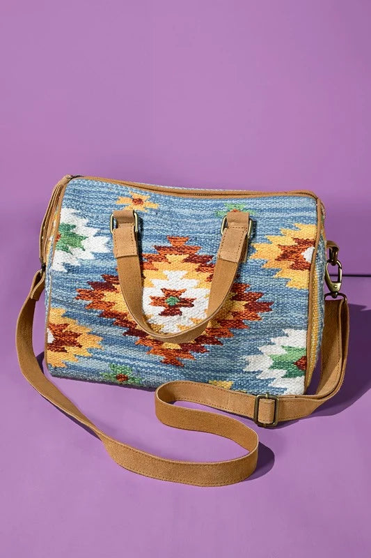 Rockland Southwest Print Boston Bag