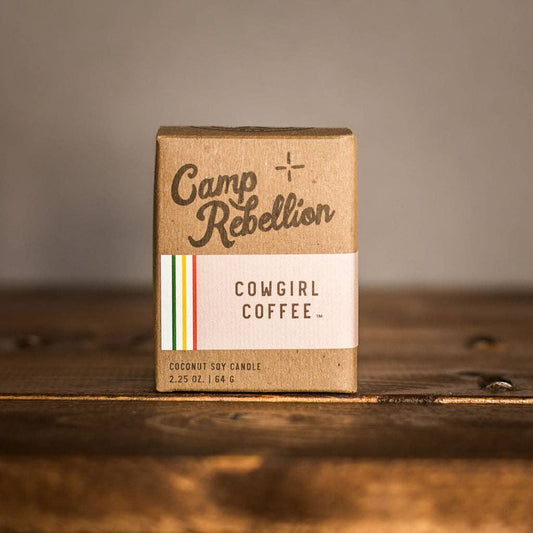 Cowgirl Coffee - 2 oz. Drifter Candle "Camp Rebellion"