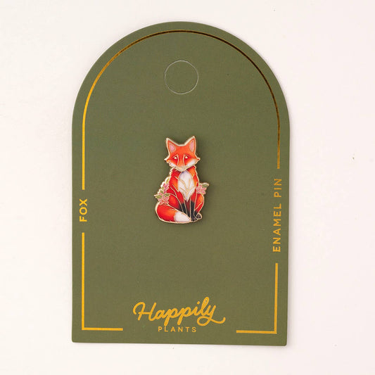 Red Fox Pin, Wildlife Gifts