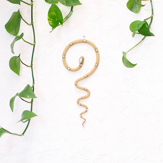 Medium Ceramic Wall Snake