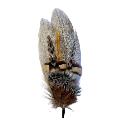 Feather Hat Accent - Lauren