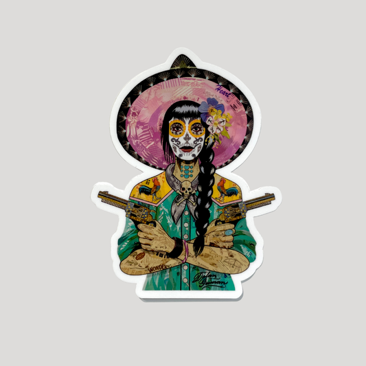Sticker | Cowgirl Sticker | PINK LIBRA