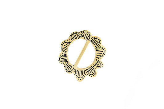 Monica Brass Bandana Slide