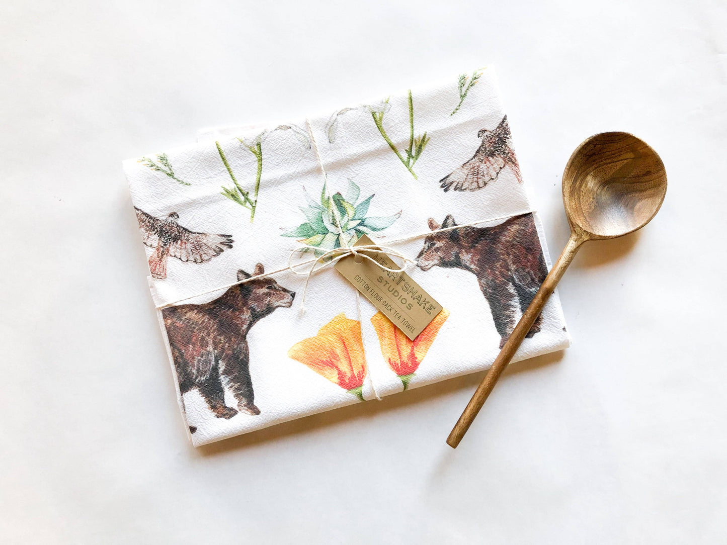 Mountain Tea Towel