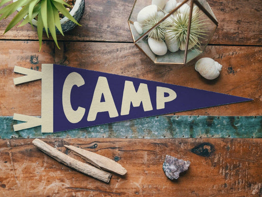 Camp Felt Pennant