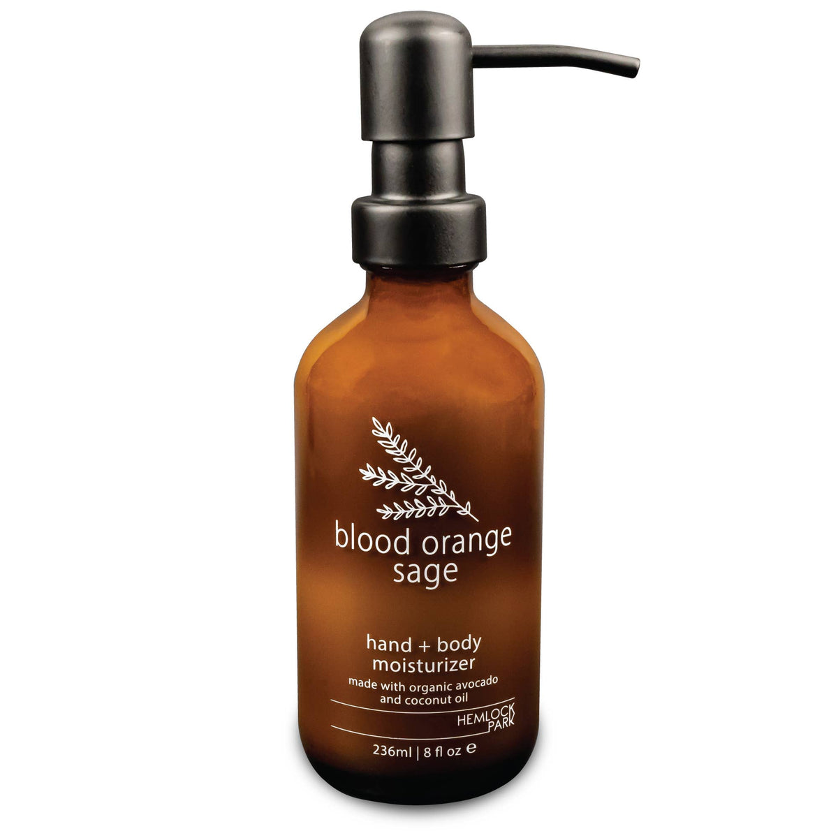 Blood Orange Sage | 8 oz Botanical Hand Moisturizer Lotion