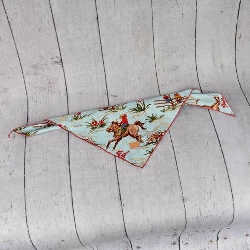Vintage Cowboy Dog Bandana
