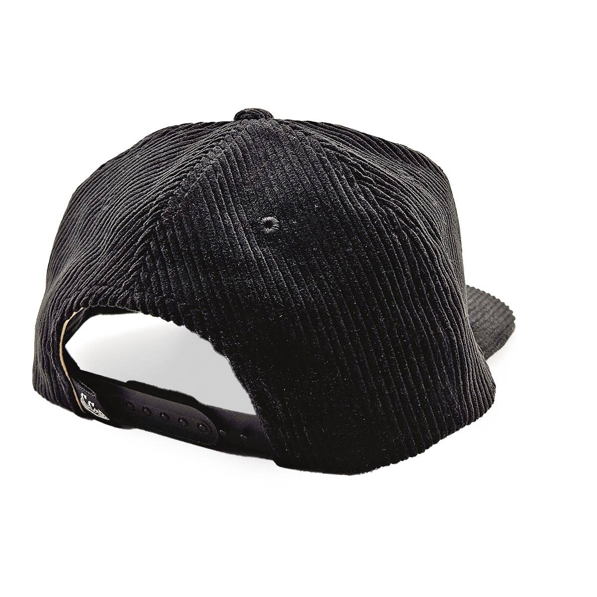 Rocky Mtns. Corduroy Flat Black Hat