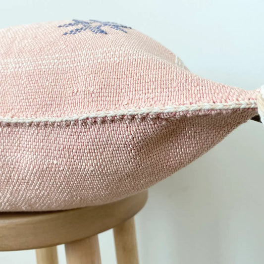 Silk Sabra Pillow - Pink