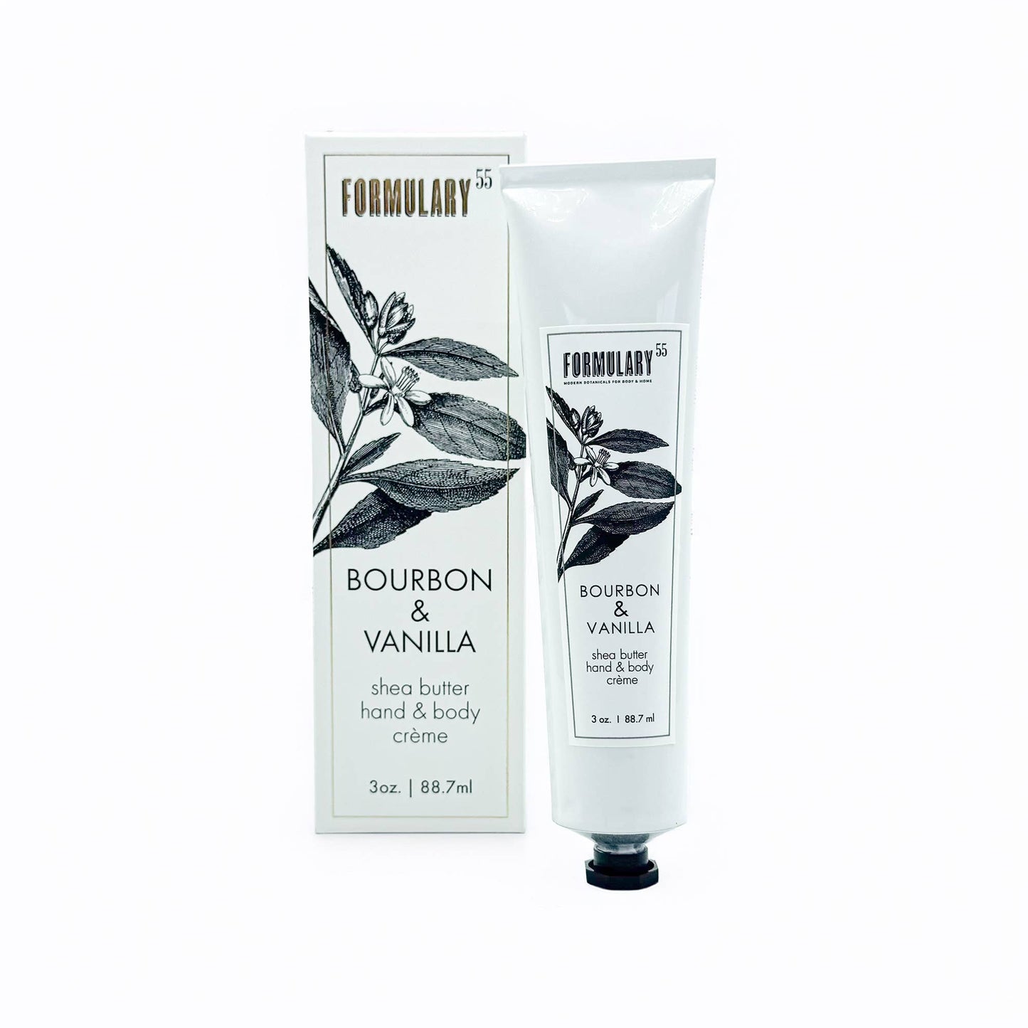Bourbon & Vanilla - Shea Butter Hand and Body Creme Tube