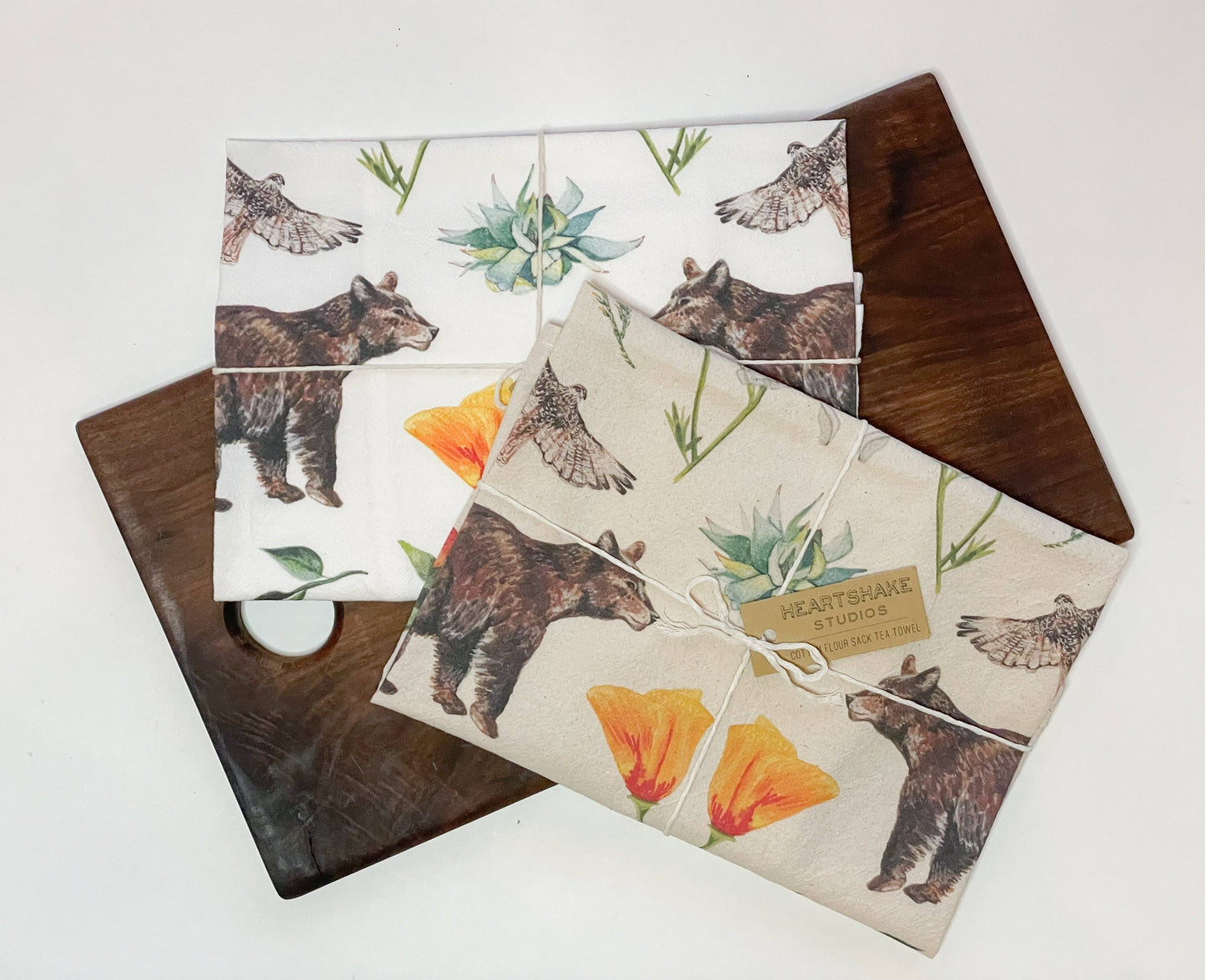 Mountain Tea Towel
