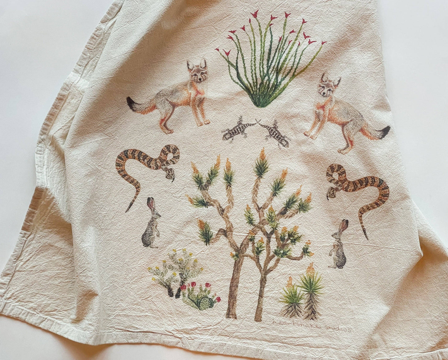 Desert Tea Towel