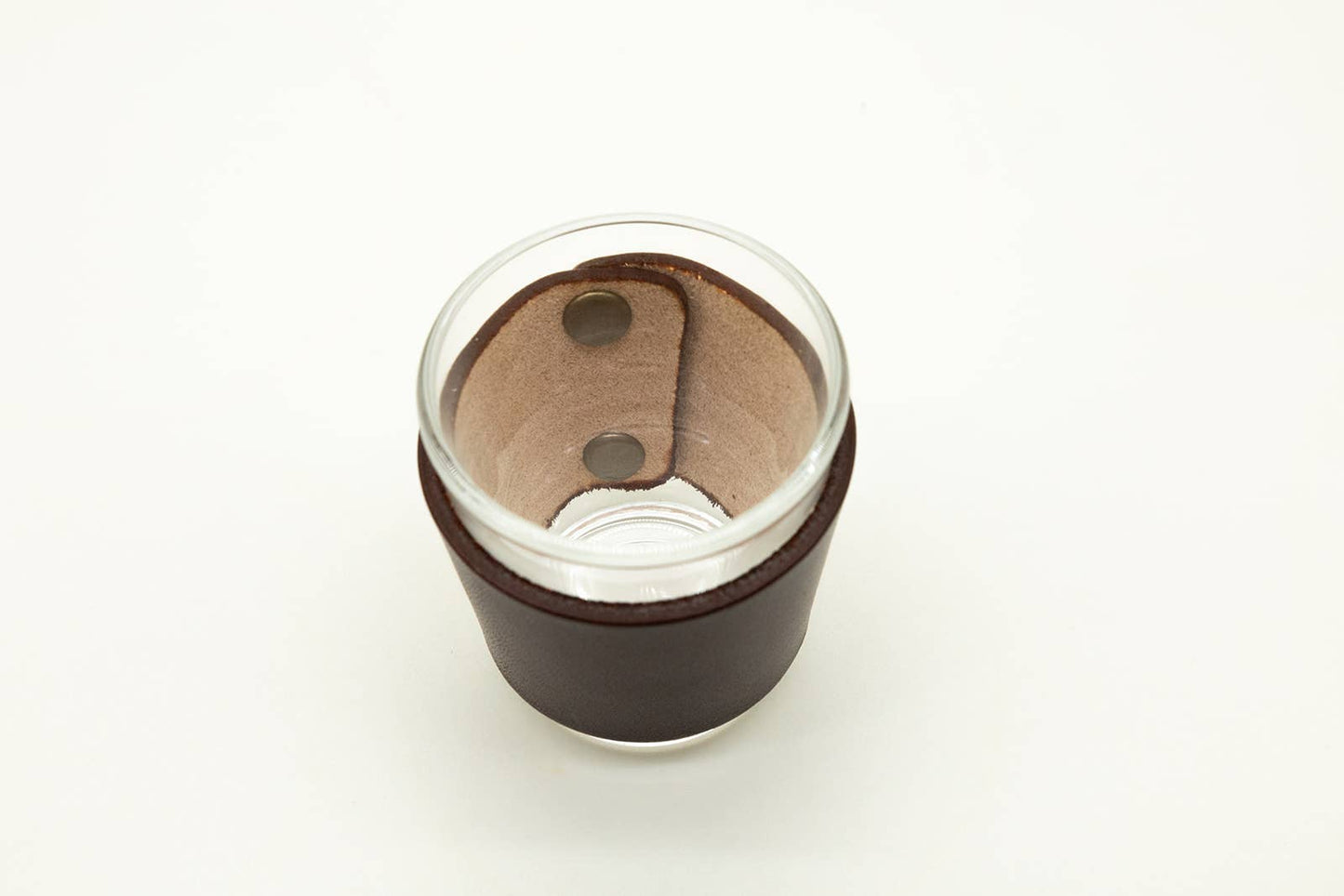 Leather Shot Glass - Cowboy Hat