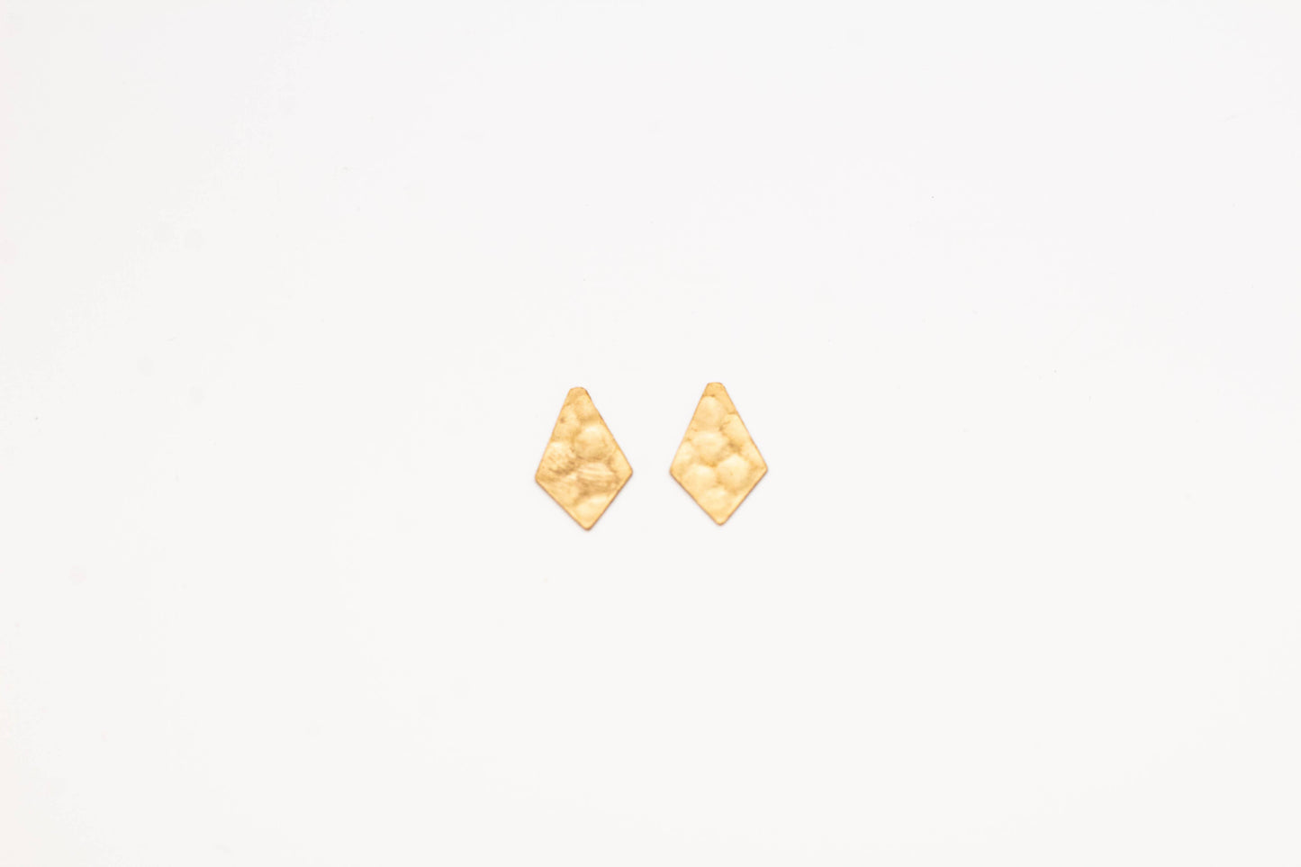 Brass Stud Earrings