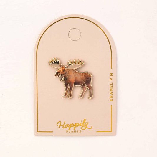 Moose Pin, Woodland Gifts, Outdoorsy Jewelry