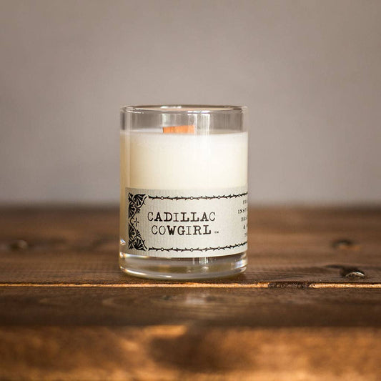 Cadillac Cowgirl | 2 oz Drifter Candle in Whiskey Shot Glass