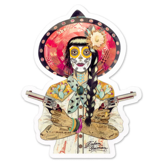 Sticker | Cowgirl Sticker | VAQUERA SUDOESTE (CACTUS)
