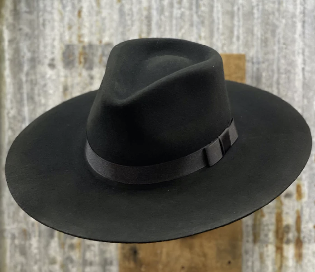Drifter Flat Brim Rancher Hat - Wool Cashmere