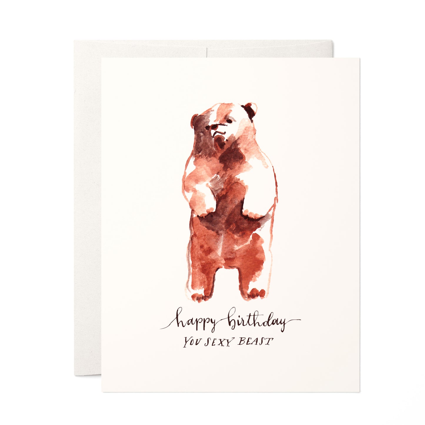 Sexy Beast Birthday Greeting Card