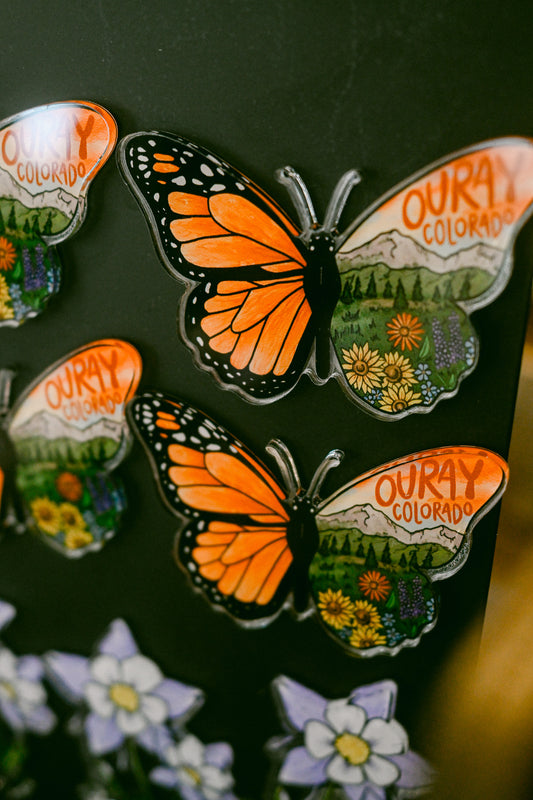Ouray Butterfly Magnet