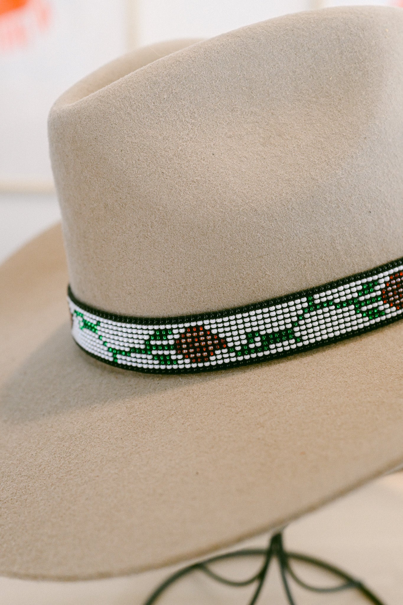 Beaded Stretch Hat Band