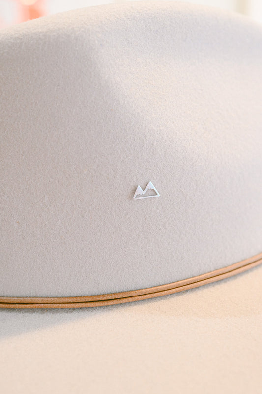 Mountain Outline Hat Charm