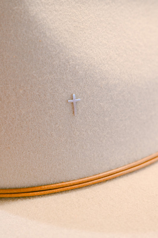 Cross Hat Charm