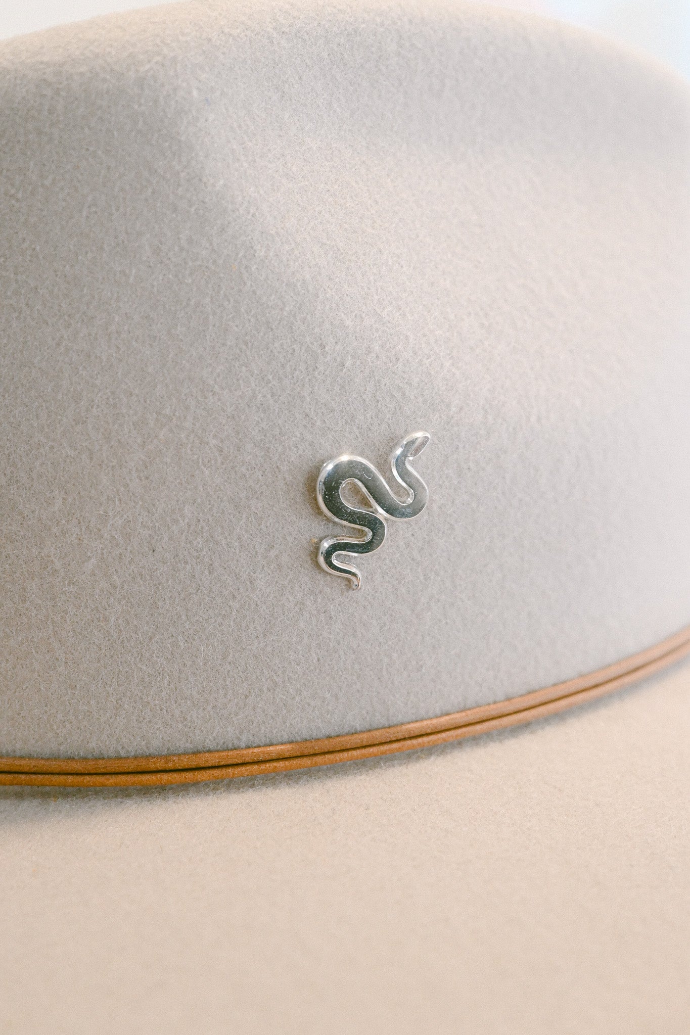 Mirrored Snake Pin