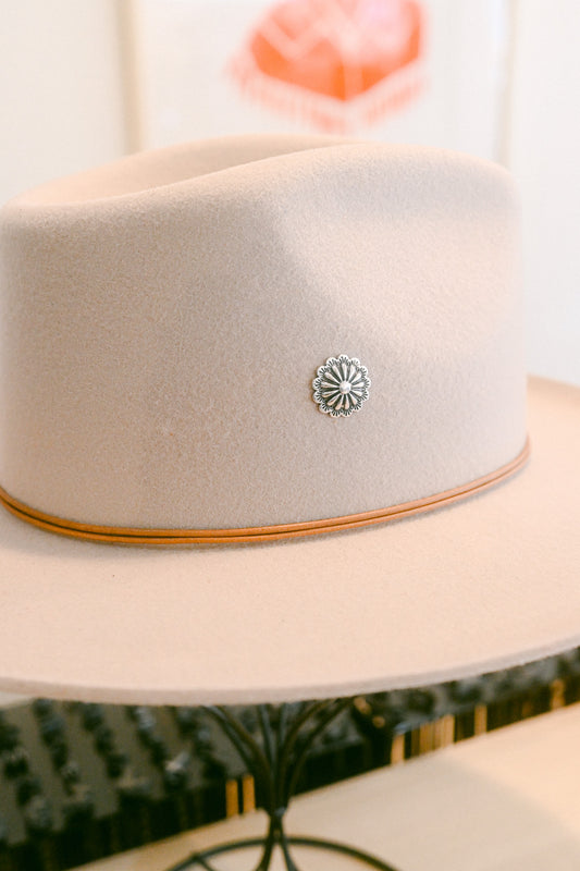 Concho Circular Hat Pin