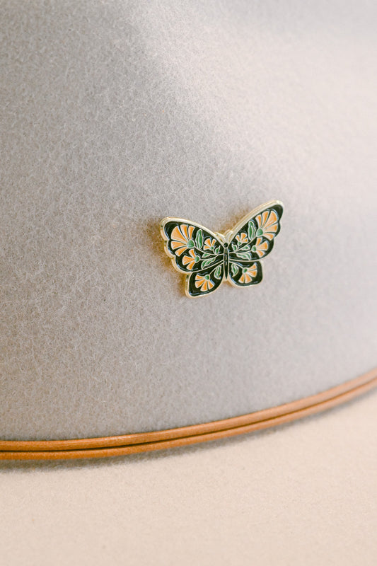 Enamel Moth Pin