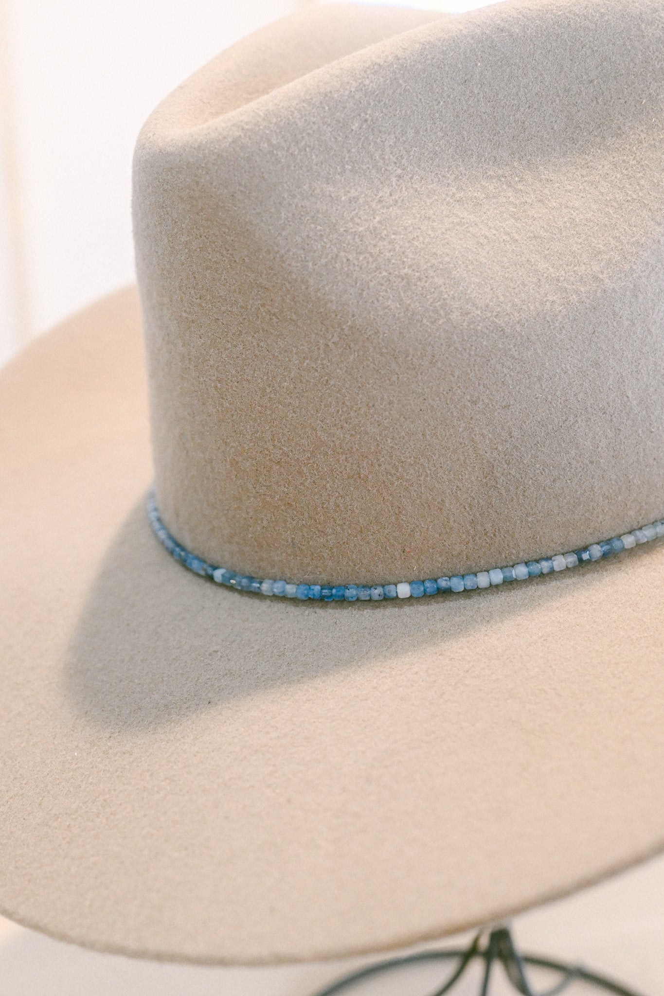 Aquamarine Gemstone Hat Band