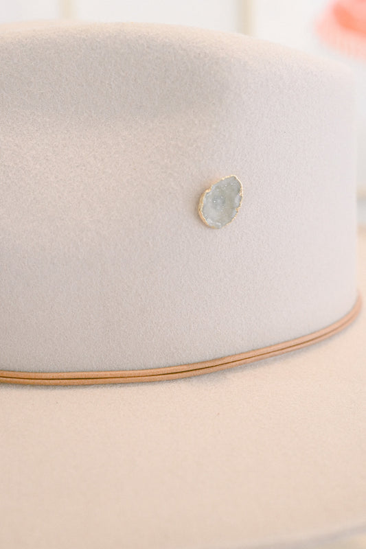 Geode Hat Charm
