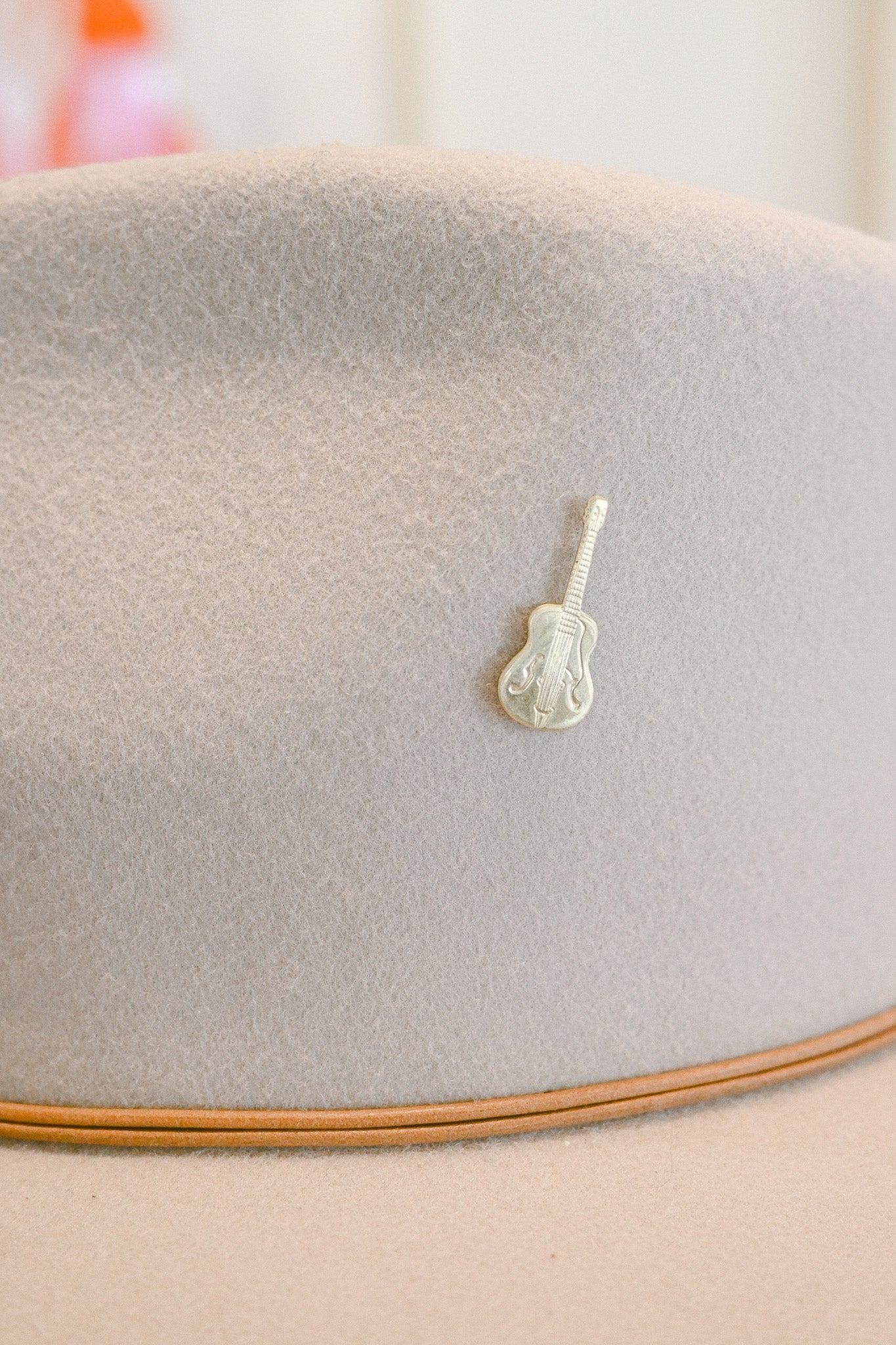Golden Guitar Pin