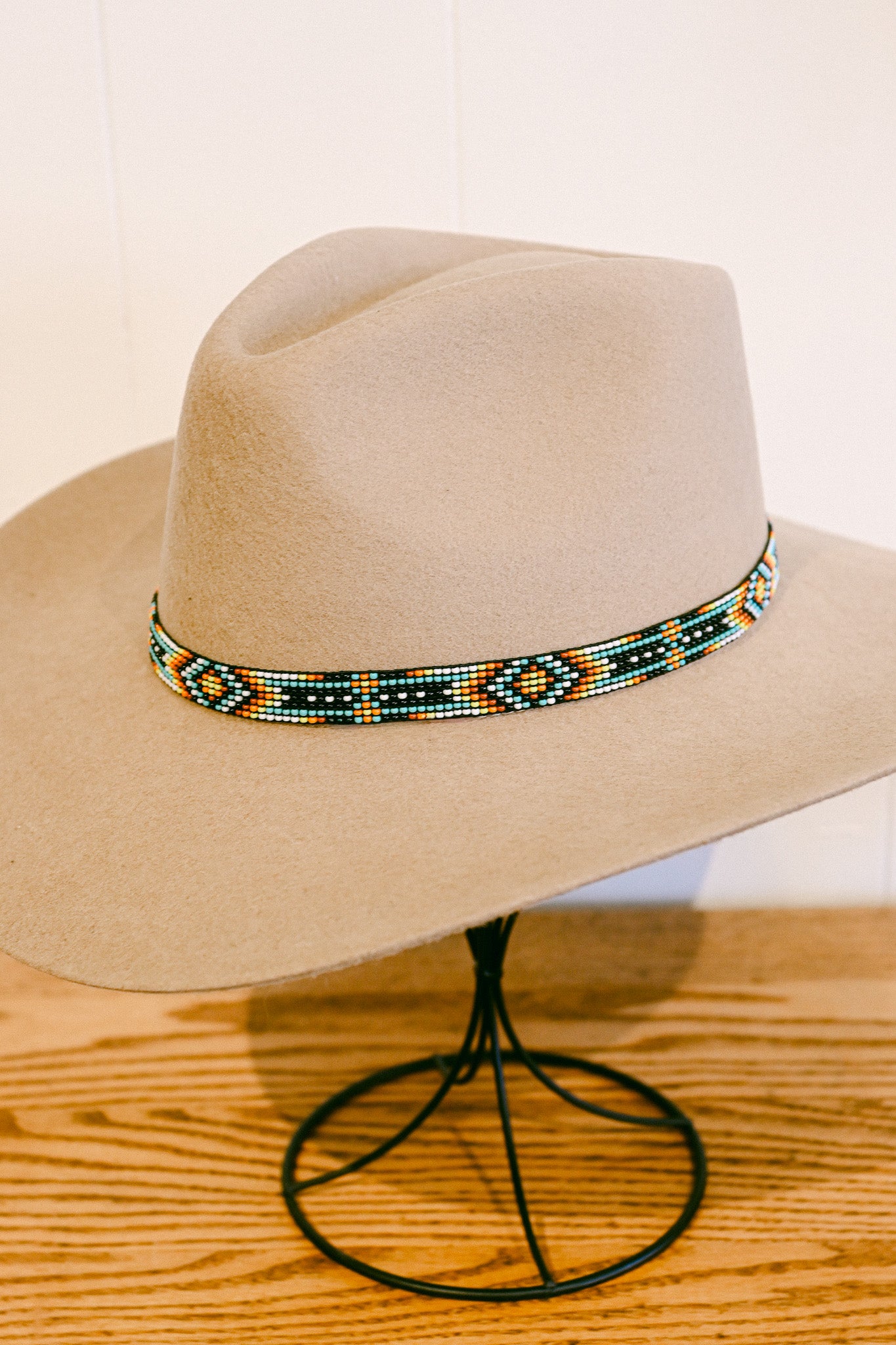 Beaded Stretch Hat Band