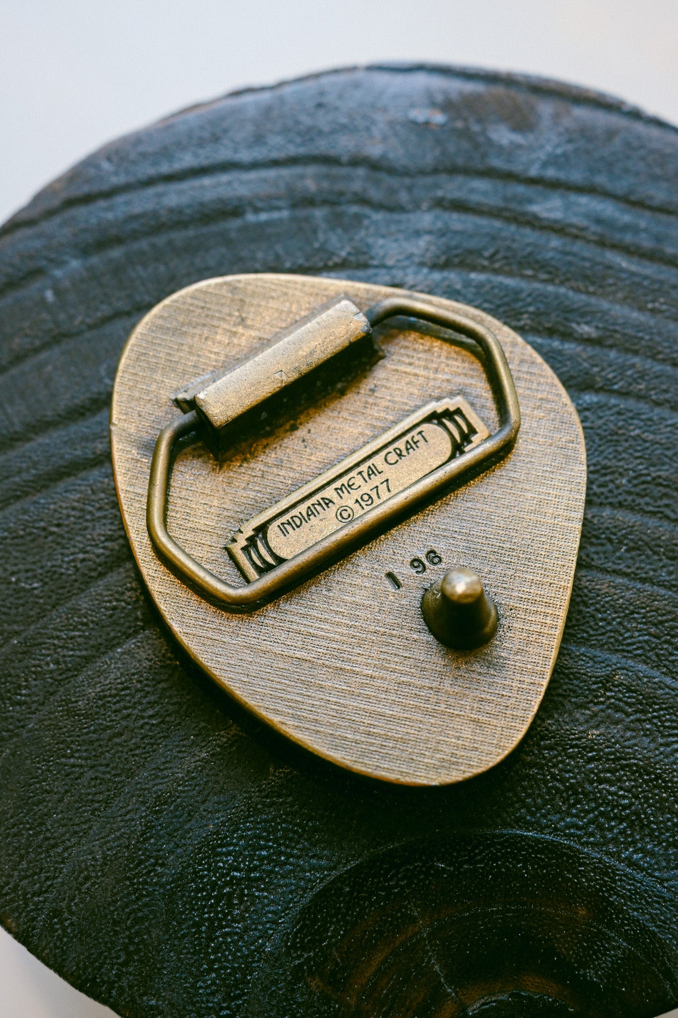 Vintage 1977 Rocky Mountain High Belt Buckle