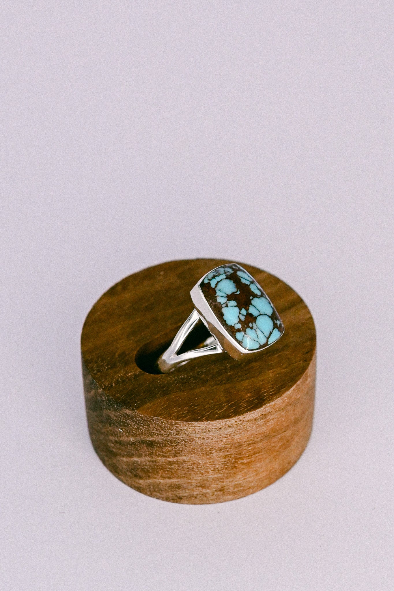 Cathy Webster Navajo Prince Mine Turquoise Sterling Silver Ring