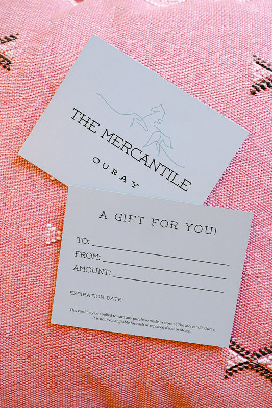 The Mercantile Ouray Gift Card