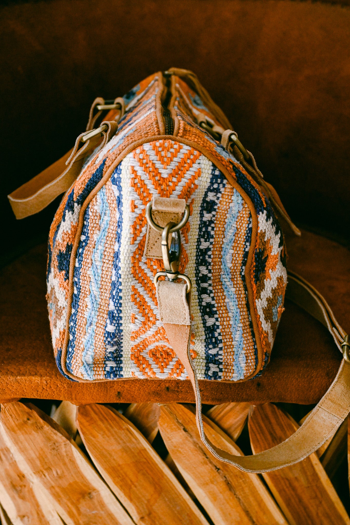 Sudbury Southwest Print Boston Bag