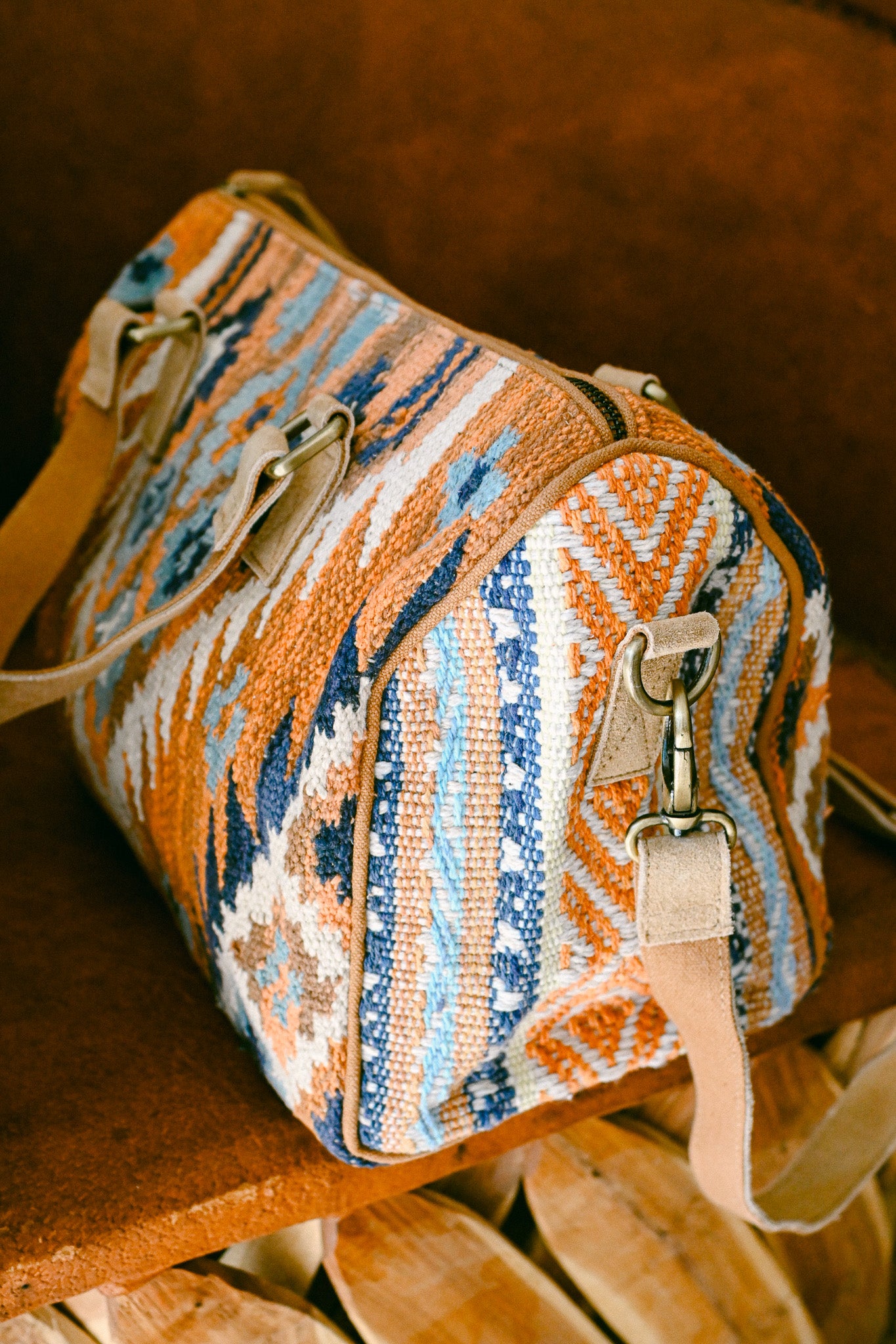 Sudbury Southwest Print Boston Bag