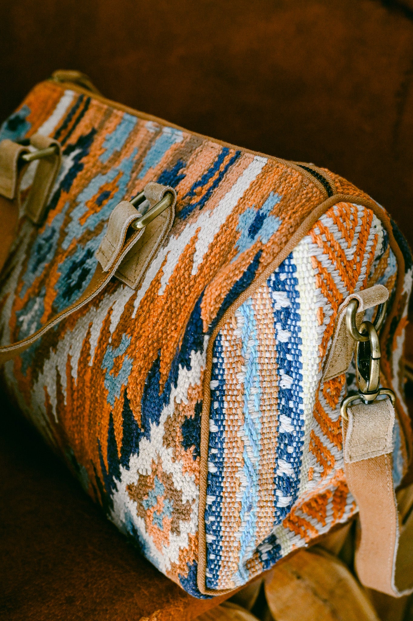 Sudbury Southwest Print Boston Bag