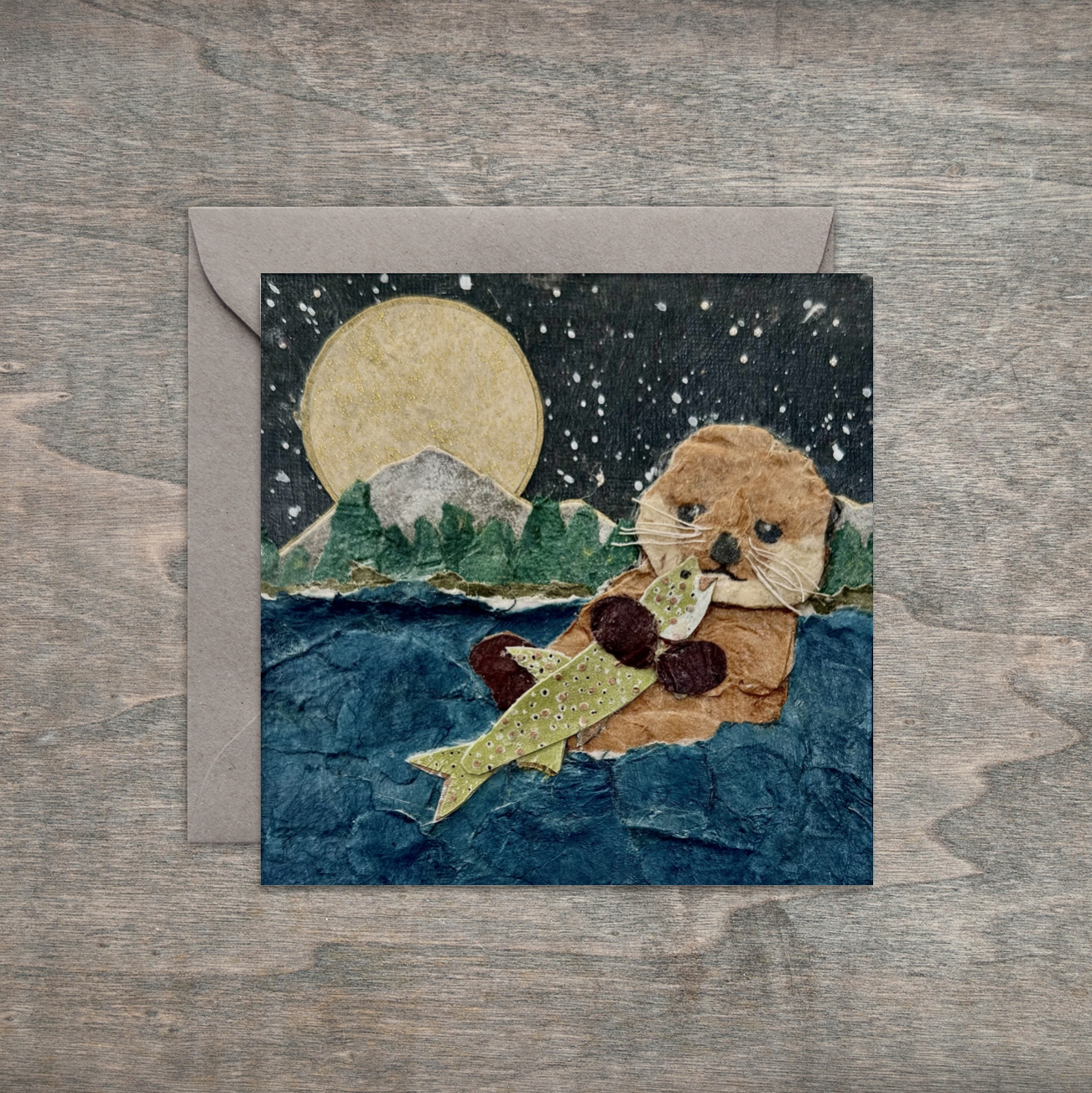 Otter-ly Adorable - Kris Batchelder Greeting Card