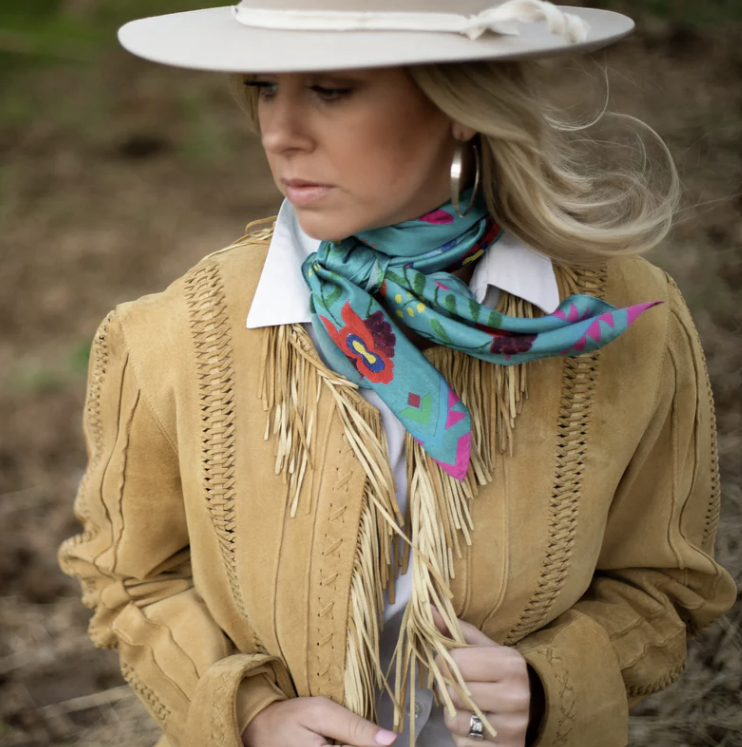 Fiesta 100% Silk Scarf