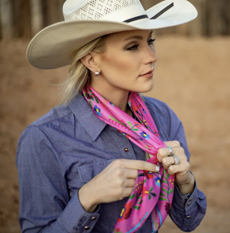 Fiesta 100% Silk Scarf