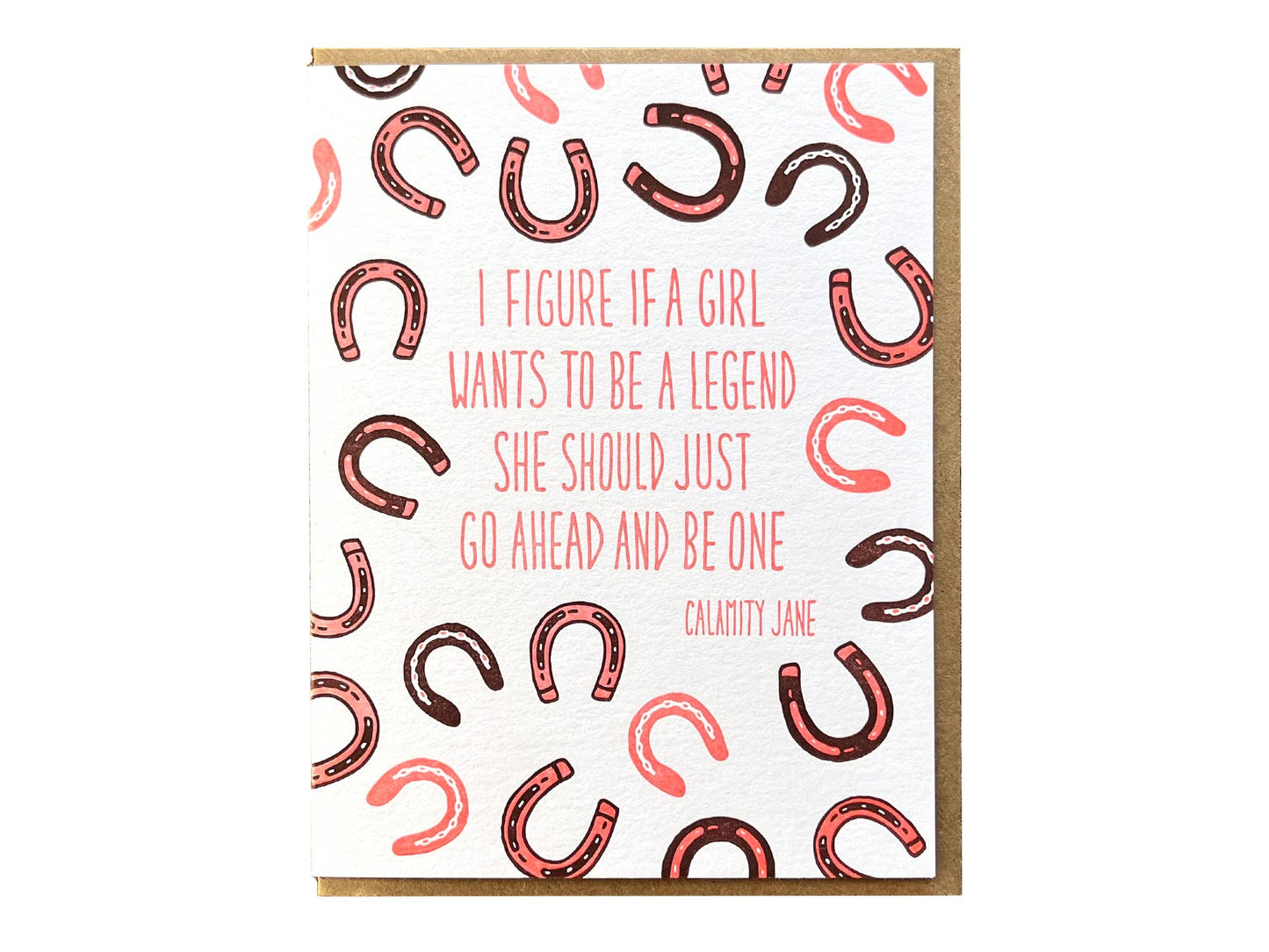 Calamity Jane Quote Card
