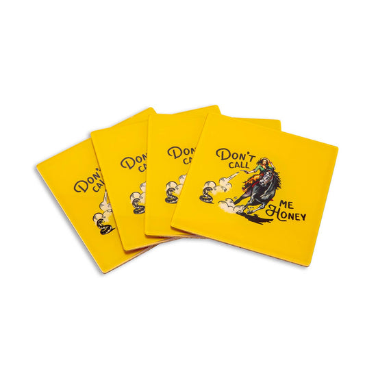 The Whiskey Ginger Don't Call Me Honey Acrylic Coaster Set