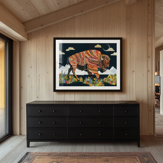 Art Print | Buffalo Wall Art | THIS QUIET PLACE FOREVER