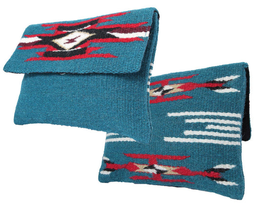Chimayo-Style Clutch Purse - Turquoise